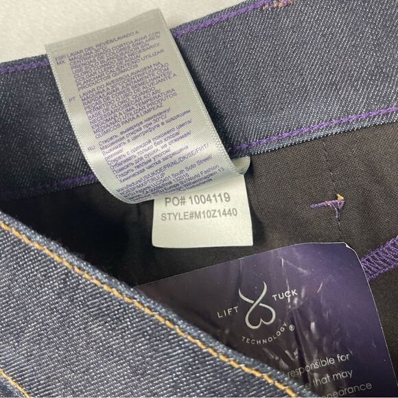 NYDJ Not Your Daughters Jeans Karen Capri Dark Wash Denim NEW Women’s Sz 2 - Picture 3 of 10